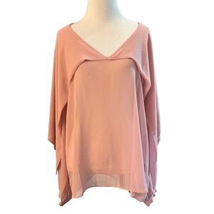 NWT Blugirl Folies Blush Pink Blouse